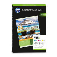 Value pack HP 940XL Officejet para folletos -100 hojas/210 x 297 mm (CG898AE)
